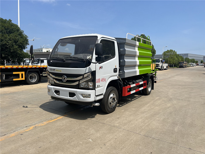 國六東風華神F3 7方抑塵車（藍牌）_國六藍牌7方抑塵車_藍牌東風灑水車_程力專用汽車