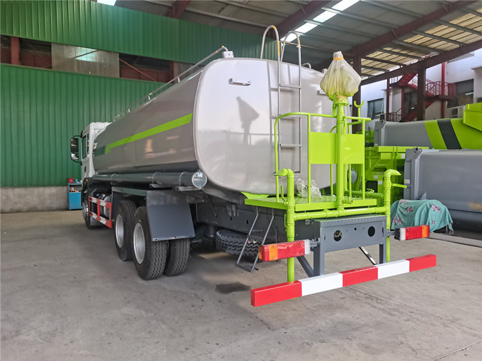 國六東風華神T5 后雙橋20噸灑水車_20方灑水車_程力灑水車廠