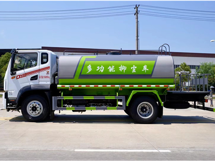 國六東風華神DV3 12方灑水車_12方灑水車價格_12噸抑塵車廠家_程力灑水車廠
